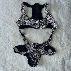 SOLD: Club Exx - Technosexxual Reflective Bodysuit